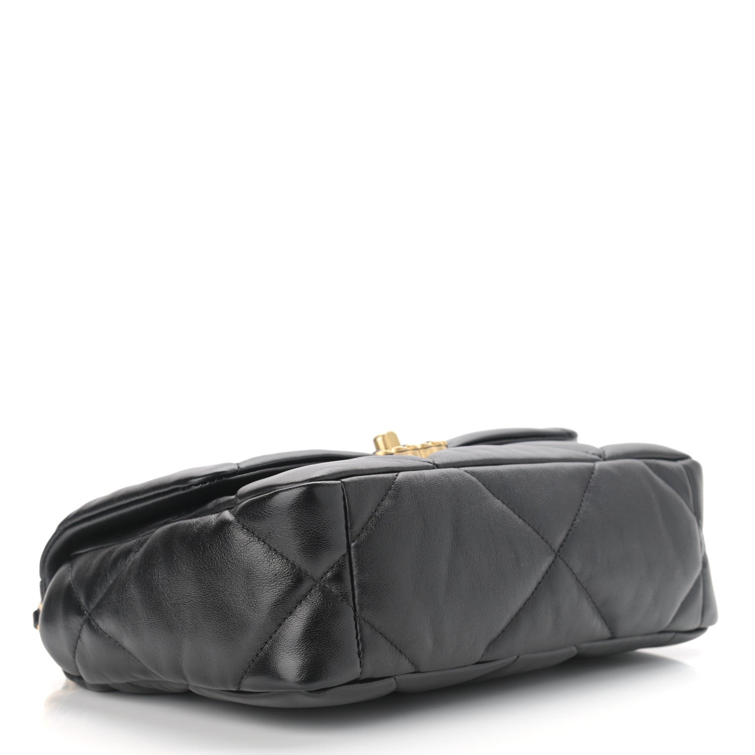 Chanel Lambskin Quilted Medium Chanel 19 Flap Black 4 of 11