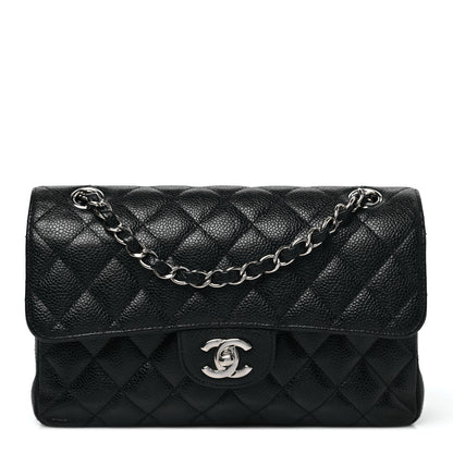 Chanel Caviar Quilted Small Double Flap Black 1 of 10