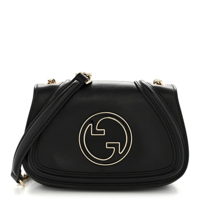 Gucci Calfskin Blondie Small Shoulder Bag Black 1 of 12