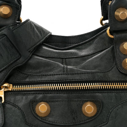 Balenciaga Agneau Giant 21 Gold Hardware Part Time Anthracite 8 of 17