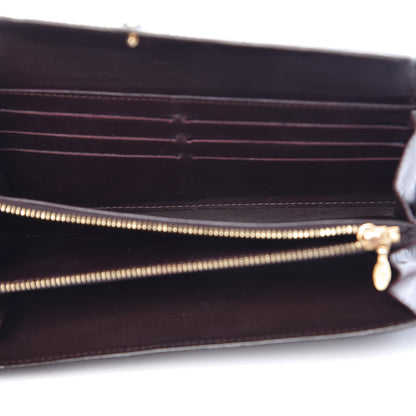 Louis Vuitton Vernis Sarah Wallet Amarante 5 of 10