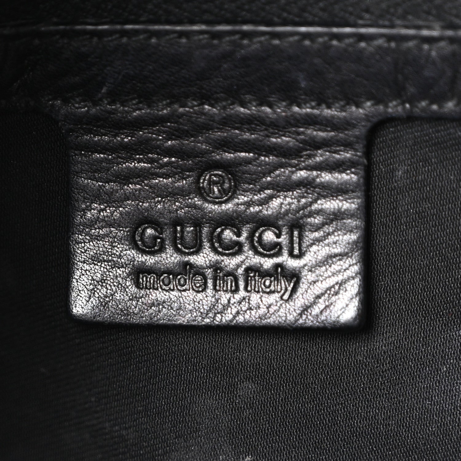 Gucci Calfskin Large Indy Top Handle Hobo Black 6 of 10