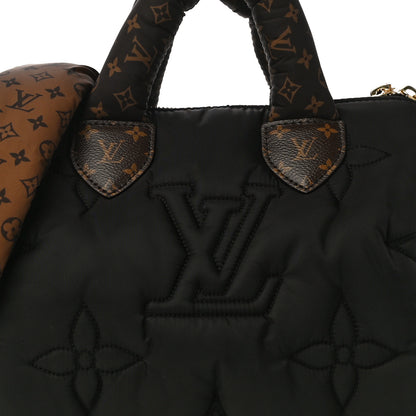 Louis Vuitton Econyl Mini Monogram Pillow Speedy Bandouliere 25 Black 8 of 10
