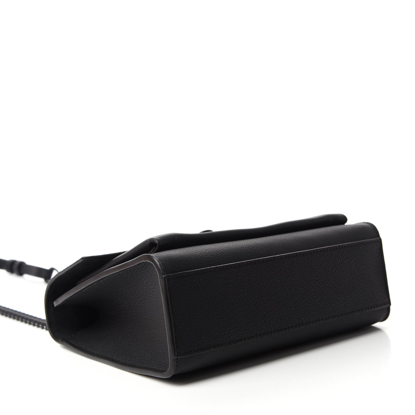 Soft Calfskin My Lockme Chain Bag BB Black