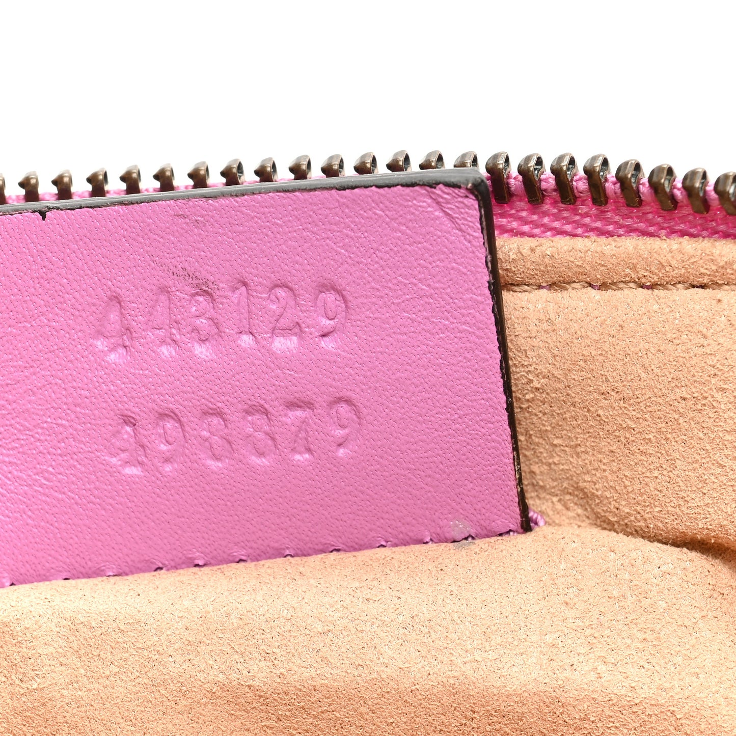 Calfskin Matelasse Mini GG Marmont Chain Bag Candy Mousse