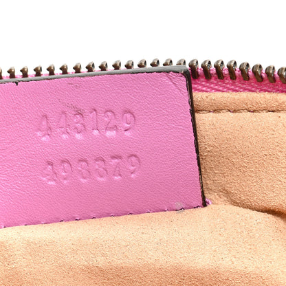 Gucci Calfskin Matelasse Mini GG Marmont Chain Bag Candy Mousse 7 of 10