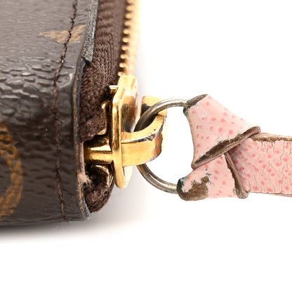 Louis Vuitton Monogram Clemence Wallet Rose Ballerine 9 of 9