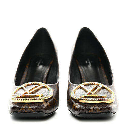 Louis Vuitton Monogram Madeleine Pumps 38.5 2 of 11
