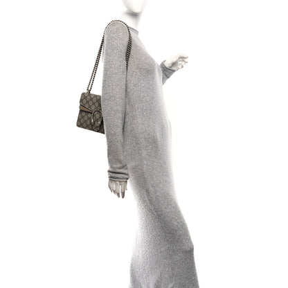 Gucci GG Supreme Monogram Mini Dionysus Shoulder Bag Taupe 2 of 10