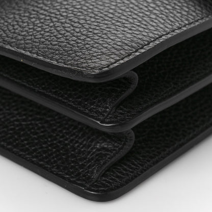 Gucci Pebbled Calfskin Small Dionysus Shoulder Bag Black 9 of 9