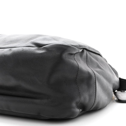 Prada Soft Calf Hobo Black 11 of 13