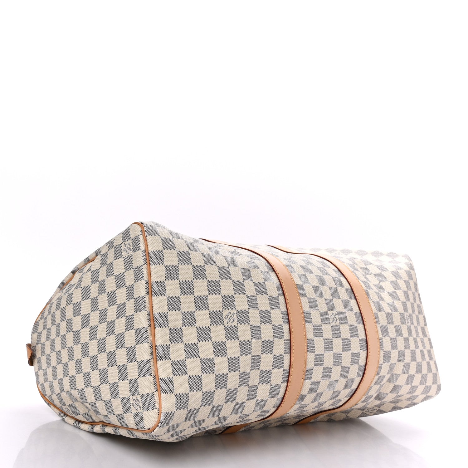 Louis Vuitton Damier Azur Keepall 50 4 of 10