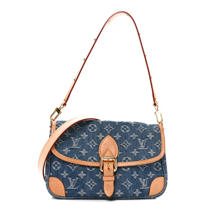 Louis Vuitton Monogram Denim Diane Blue 1 of 10