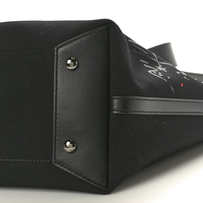 Christian Louboutin Canvas Small Frangibus Tote Black 9 of 9