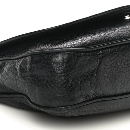 Gucci Pebbled Calfskin Medium Soho Flap Crossbody Black 9 of 20