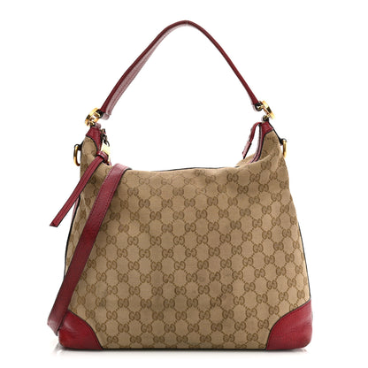 Gucci Monogram Small Miss GG Hobo Red 1 of 13