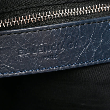 Balenciaga Agneau Giant 21 Silver Hardware Work Bleu Obscur 6 of 10