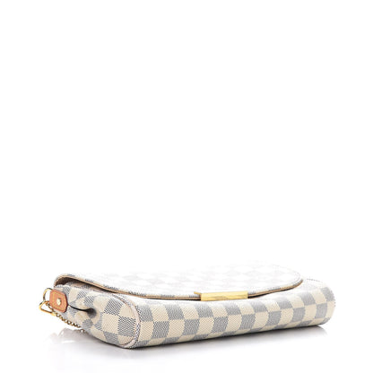 Louis Vuitton Damier Azur Favorite MM 4 of 10