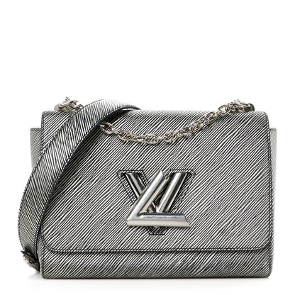 Louis Vuitton Epi Twist Shoulder Bag MM Platine 1 of 11