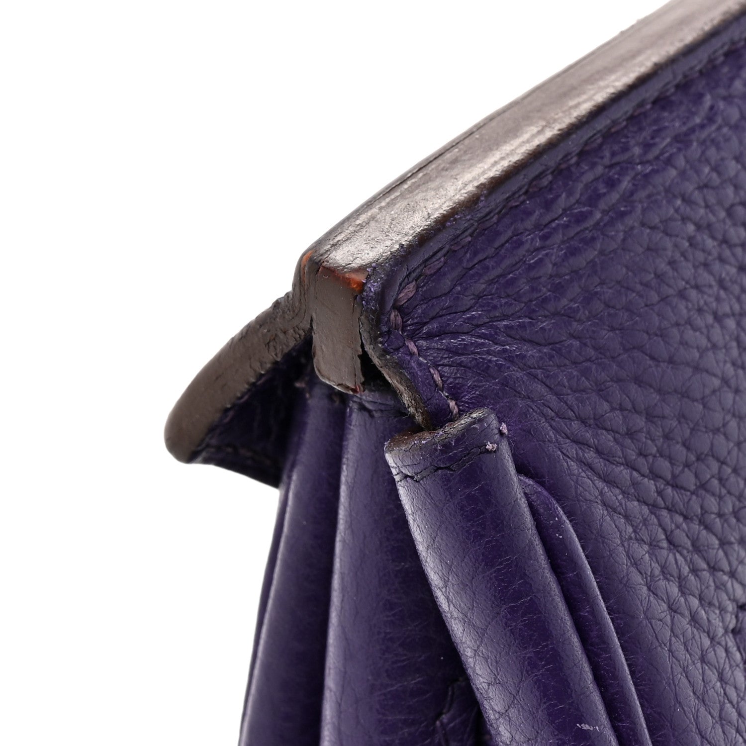 Hermes Taurillon Clemence Birkin 35 Iris 18 of 20