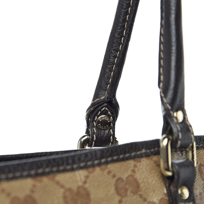 Gucci Crystal Monogram Large Joy Tote Beige Ebony Testa di Moro 23 of 26