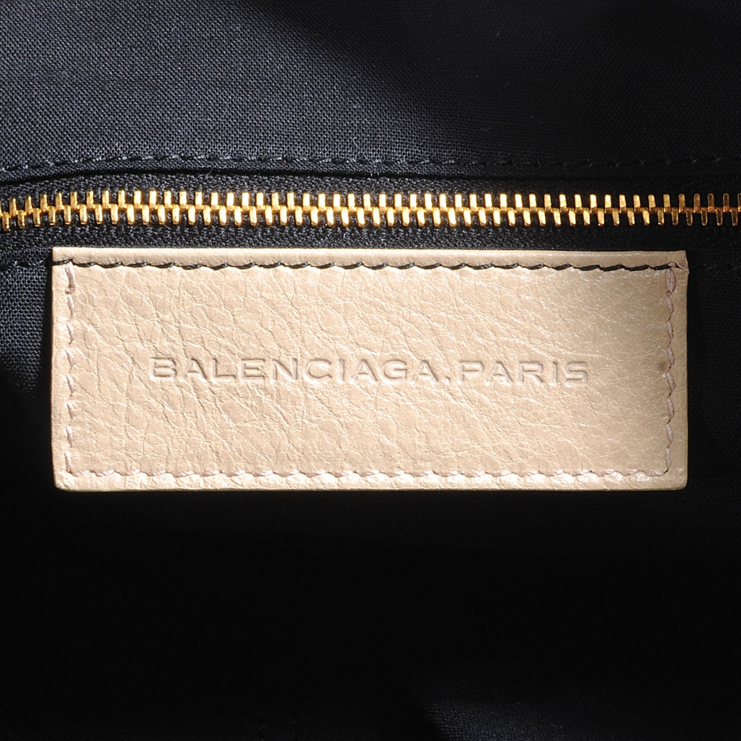 Agneau Giant 12 Gold Hardware Work Dune