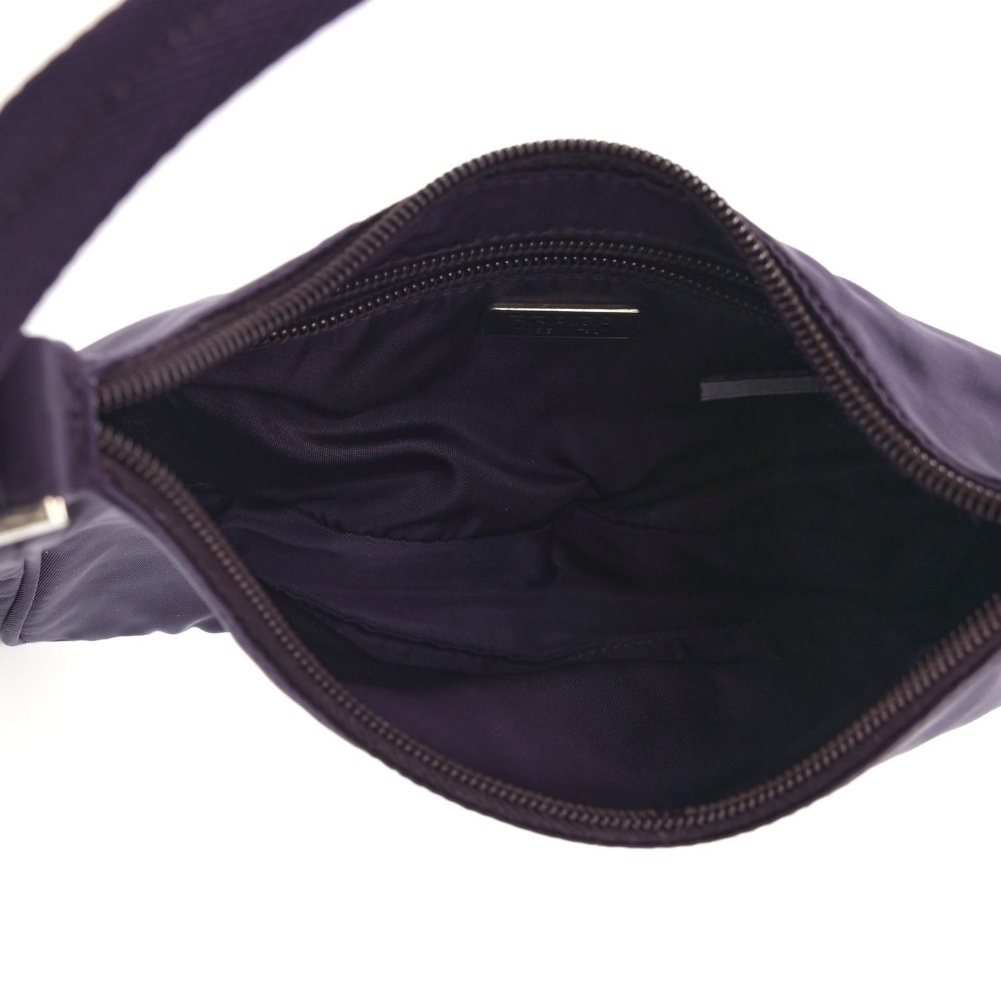 Tessuto Nylon Sport Shoulder Bag Prugna