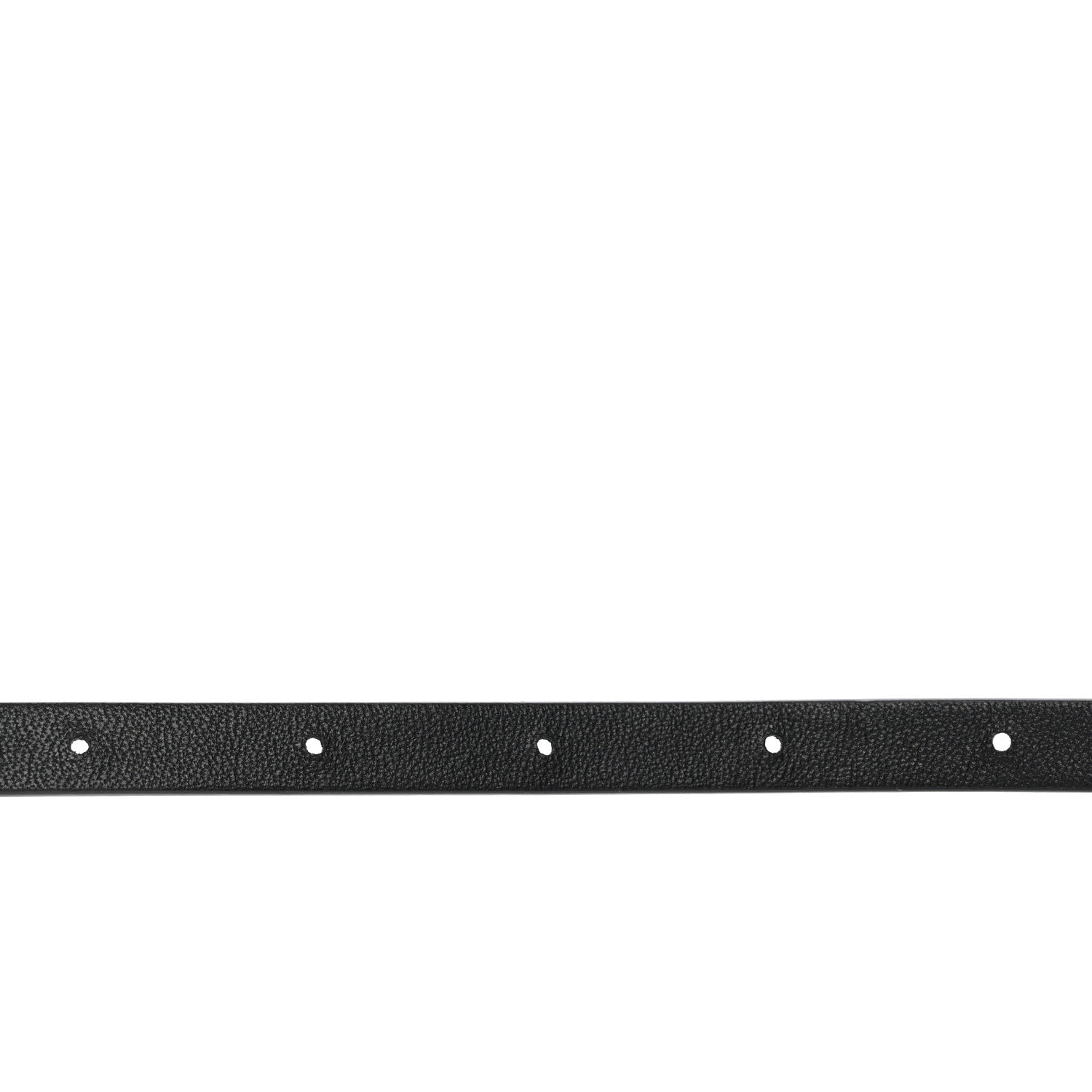 Valentino Garavani Calfskin VLogo Wrap 10mm Belt 75 30 Black 5 of 6