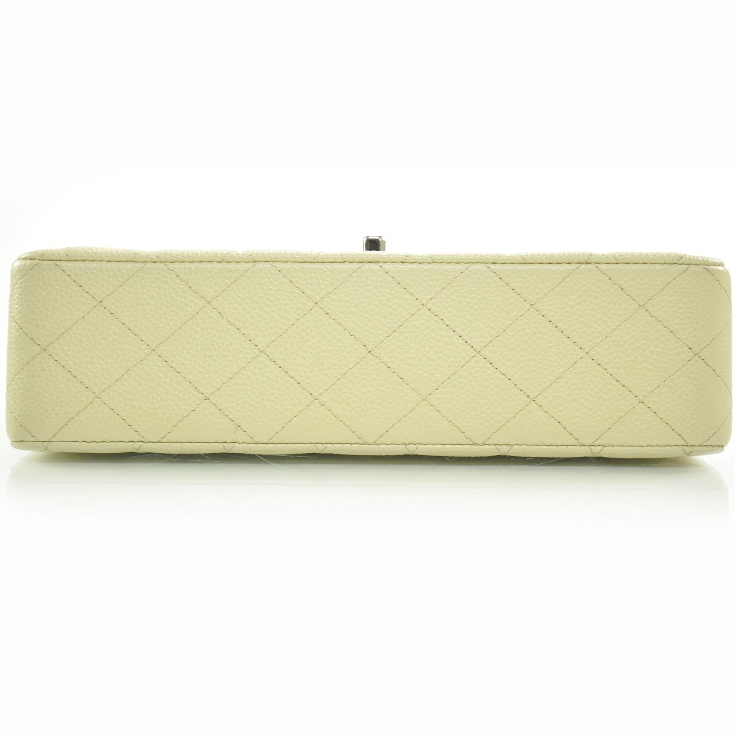 Chanel Caviar Quilted Medium Double Flap Beige Clair 5 of 11