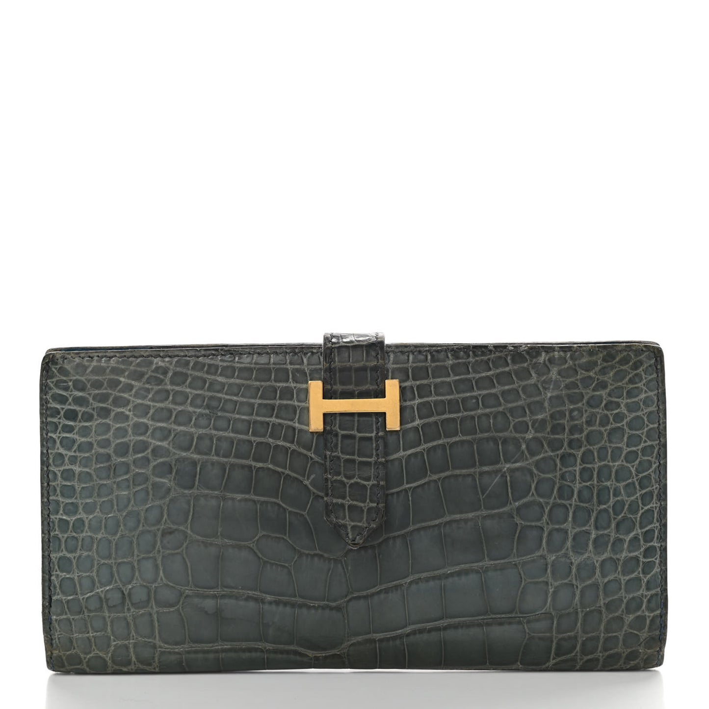 Shiny Alligator Bearn Wallet