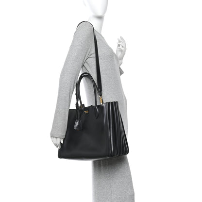 Prada City Calfskin Bibliotheque XL Tote Black 2 of 13