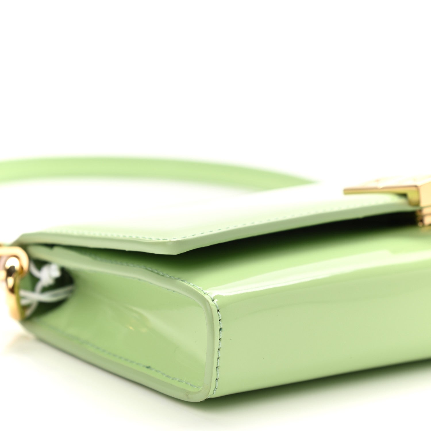 Givenchy Shiny Calfskin 4G Wallet on Chain Pistachio 8 of 9