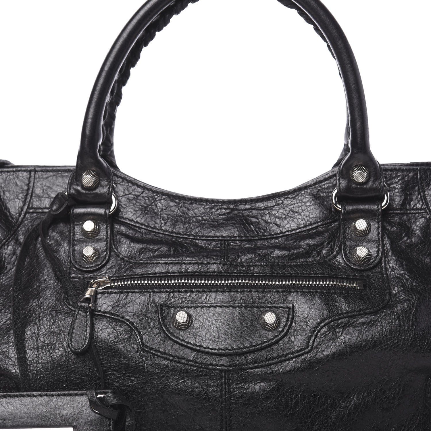 Balenciaga Agneau Giant 12 Silver Hardware Part Time Black 11 of 14