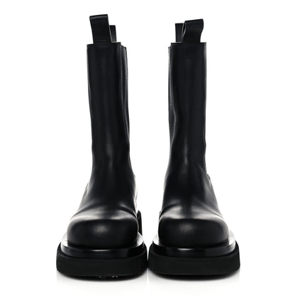 Bottega Veneta Calfskin The Lug Chelsea Boots 37.5 Black 2 of 14