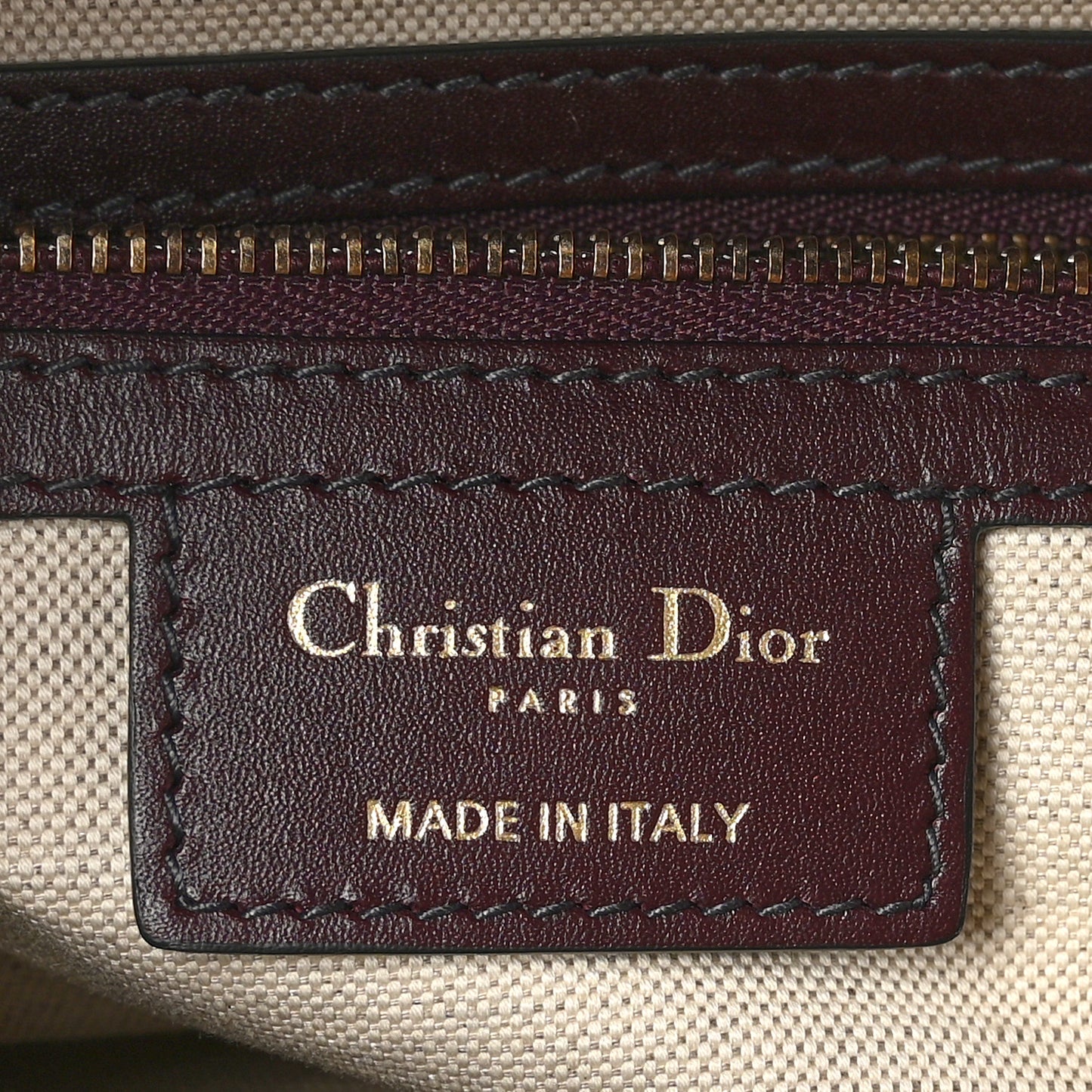 Oblique Saddle Bag Burgundy
