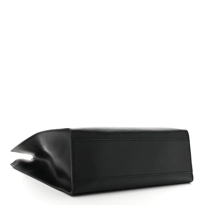 Marc Jacobs Grained Calfskin Grind Shopper Tote Black 4 of 11