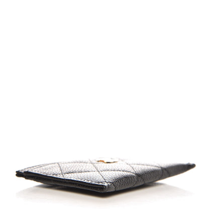 Chanel Caviar Quilted Card Holder Black 4 of 8
