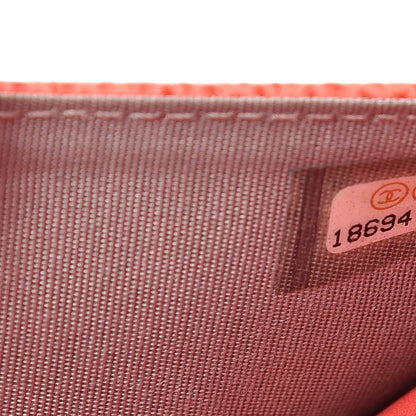 Chanel Caviar Timeless CC Wallet On Chain WOC Pink 16 of 24