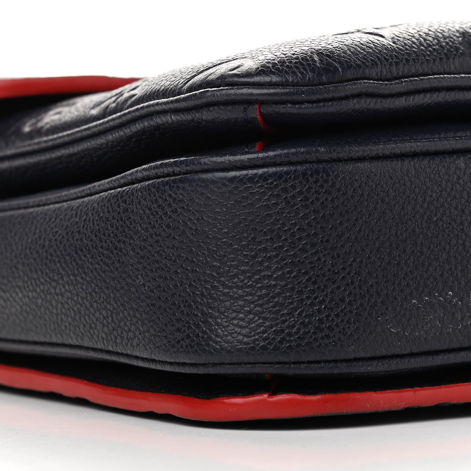 Louis Vuitton Empreinte Pochette Metis Marine Rouge 7 of 17