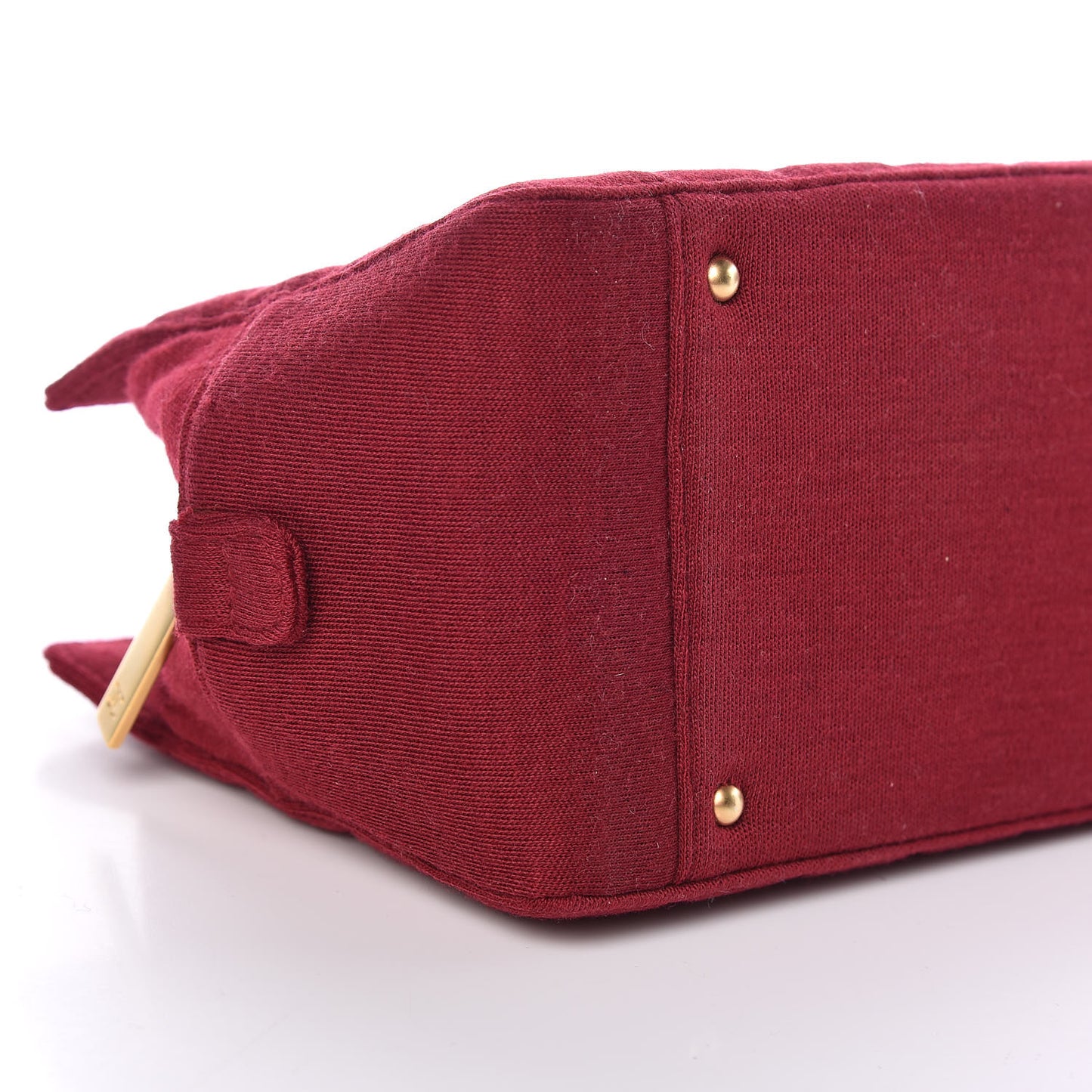 Jersey Quilted Petite Timeless Tote PTT Dark Red