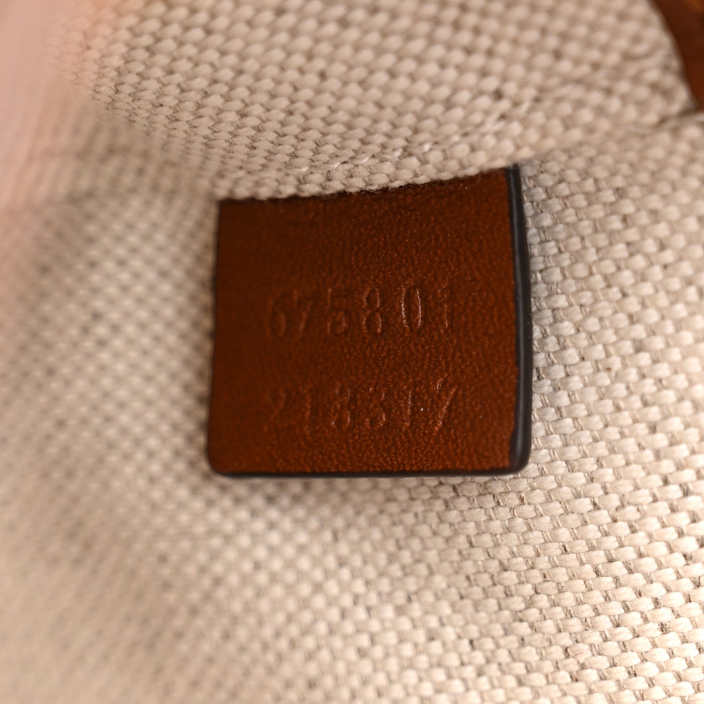 New Canvas Charisma Calfskin Crystal GG Monogram Mini Horsebit 1955 Shoulder Bag Camel Ebony