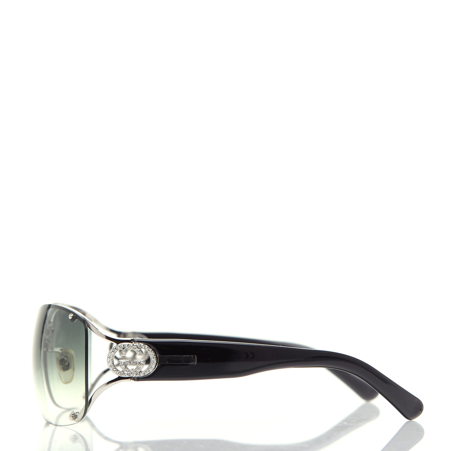 Crystal GG Sunglasses 2820 Black