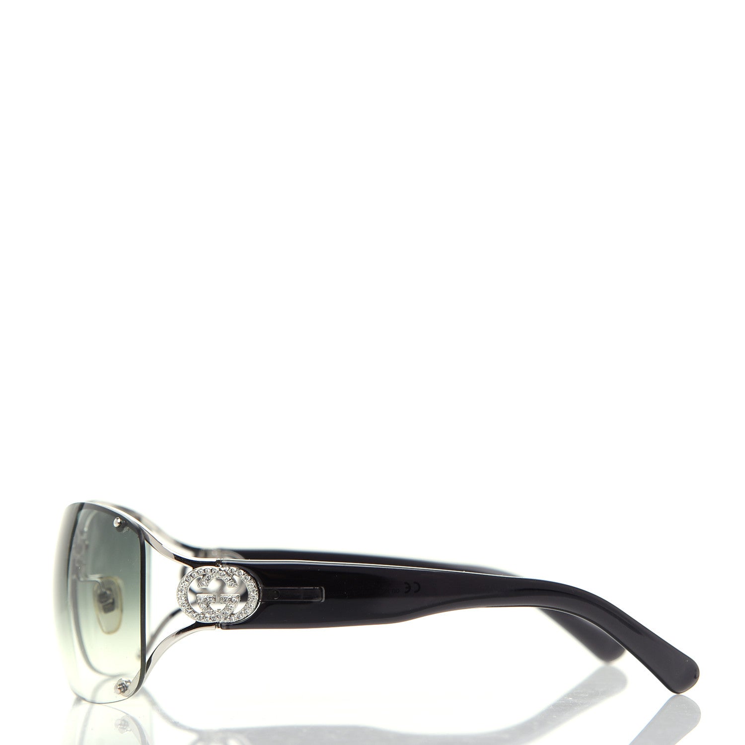 Gucci Crystal GG Sunglasses 2820 Black 3 of 7