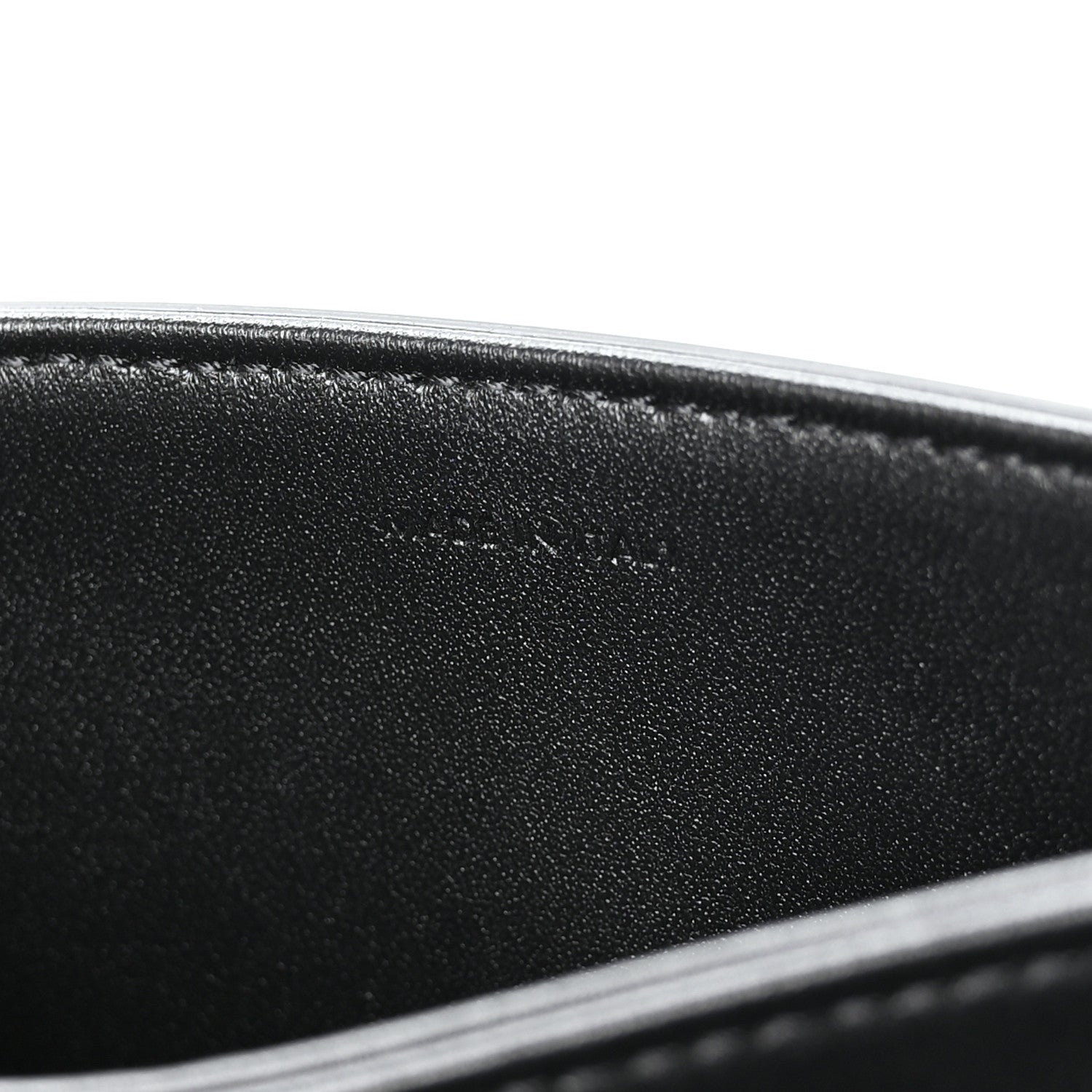 Celine Shiny Calfskin Teen Triomphe Black 7 of 12