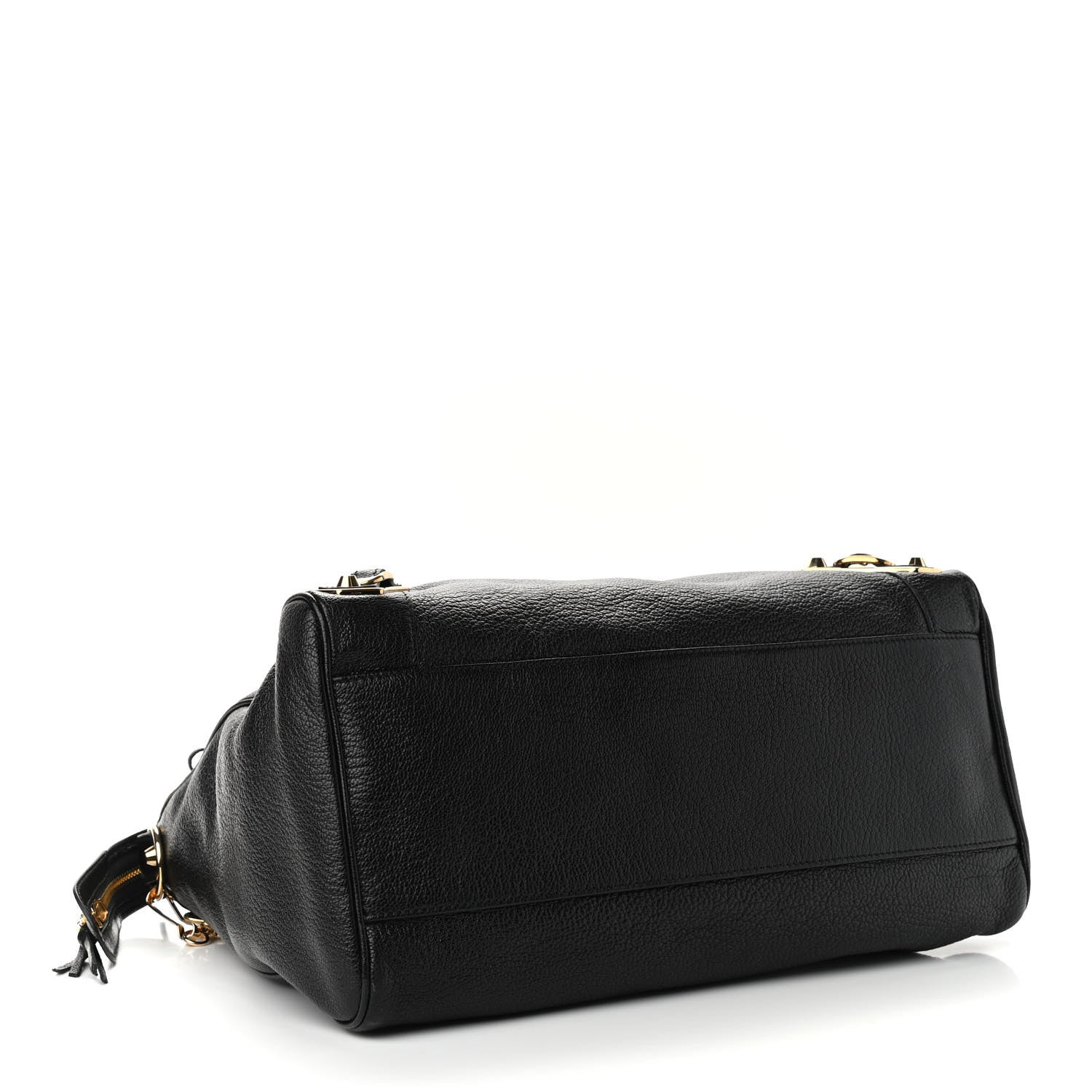 Balenciaga Chevre Gold Metallic Edge Hardware Velo Black 4 of 10