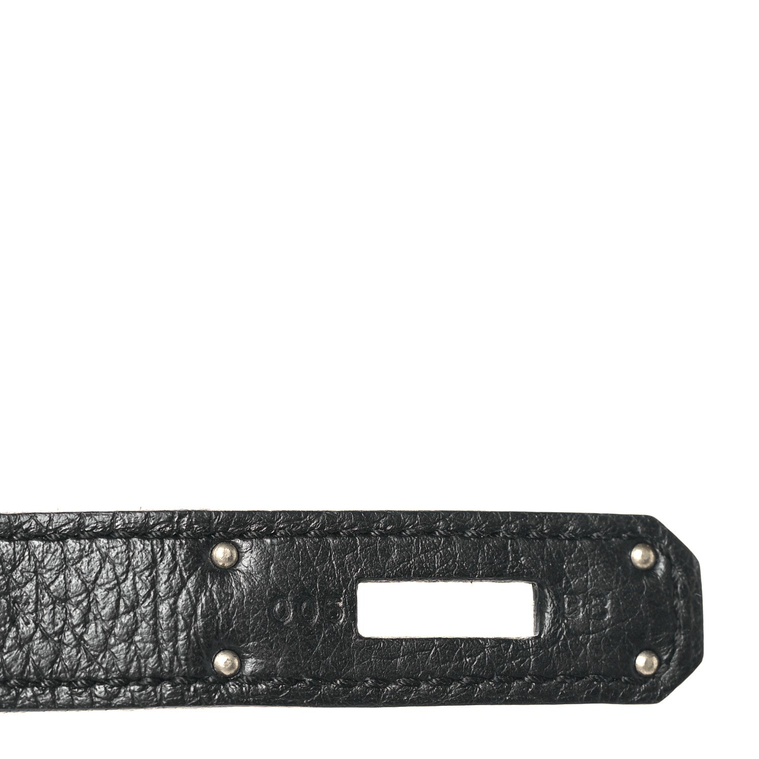 Hermes Taurillon Clemence Jypsiere 28 Black 7 of 9