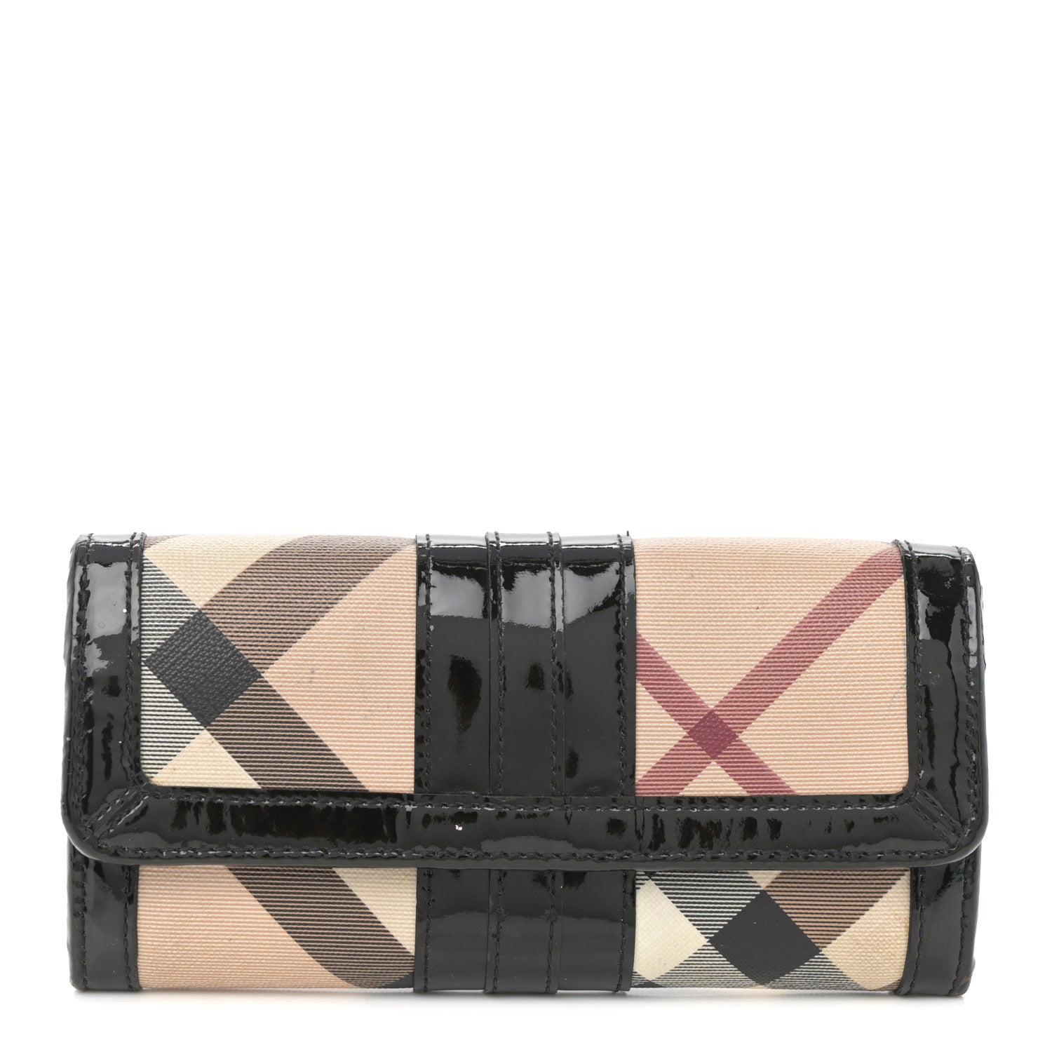 Burberry Nova Check Penrose Continental Wallet Black 3 of 33