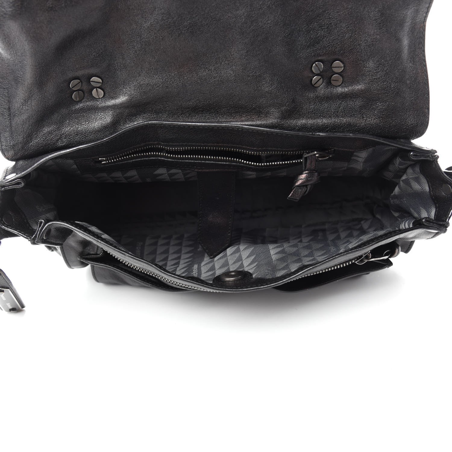 Proenza Schouler Lambskin Medium PS1 Satchel Black 5 of 13