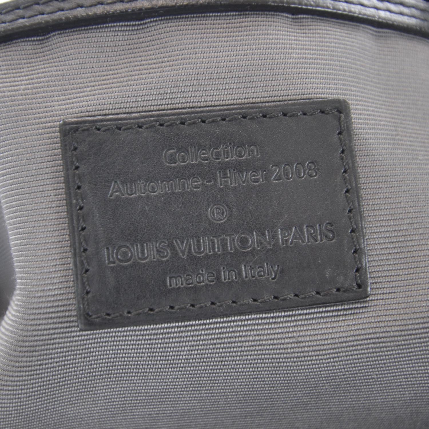 Louis Vuitton Calfskin Embossed Speedy Cube 30 Black 9 of 10