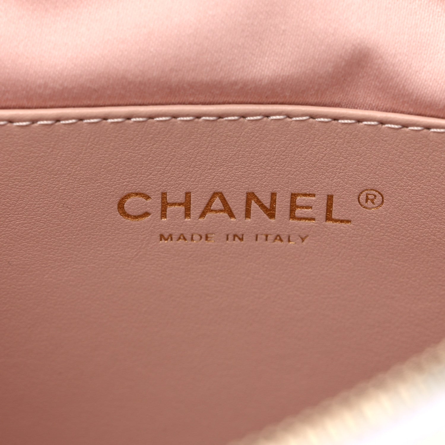 Chanel Sequin Logo CC Crossbody Bag White Multicolor 6 of 10